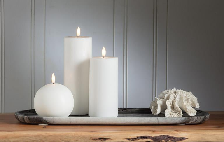 Luxlite Flameless Ball Candle