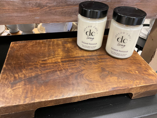 Brown Smoke Wood Riser