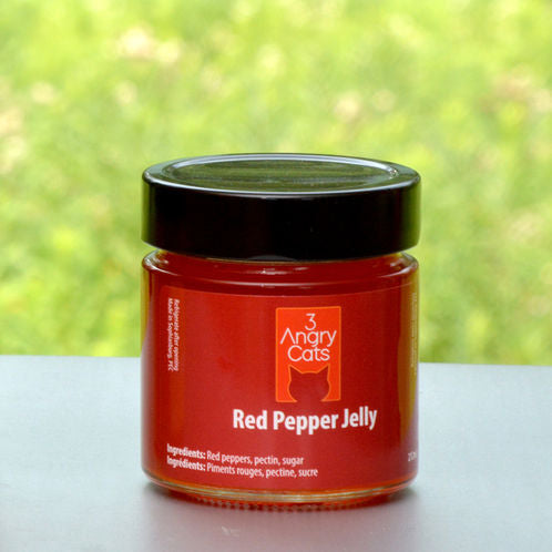 3 Angry Cats Red Pepper Jelly