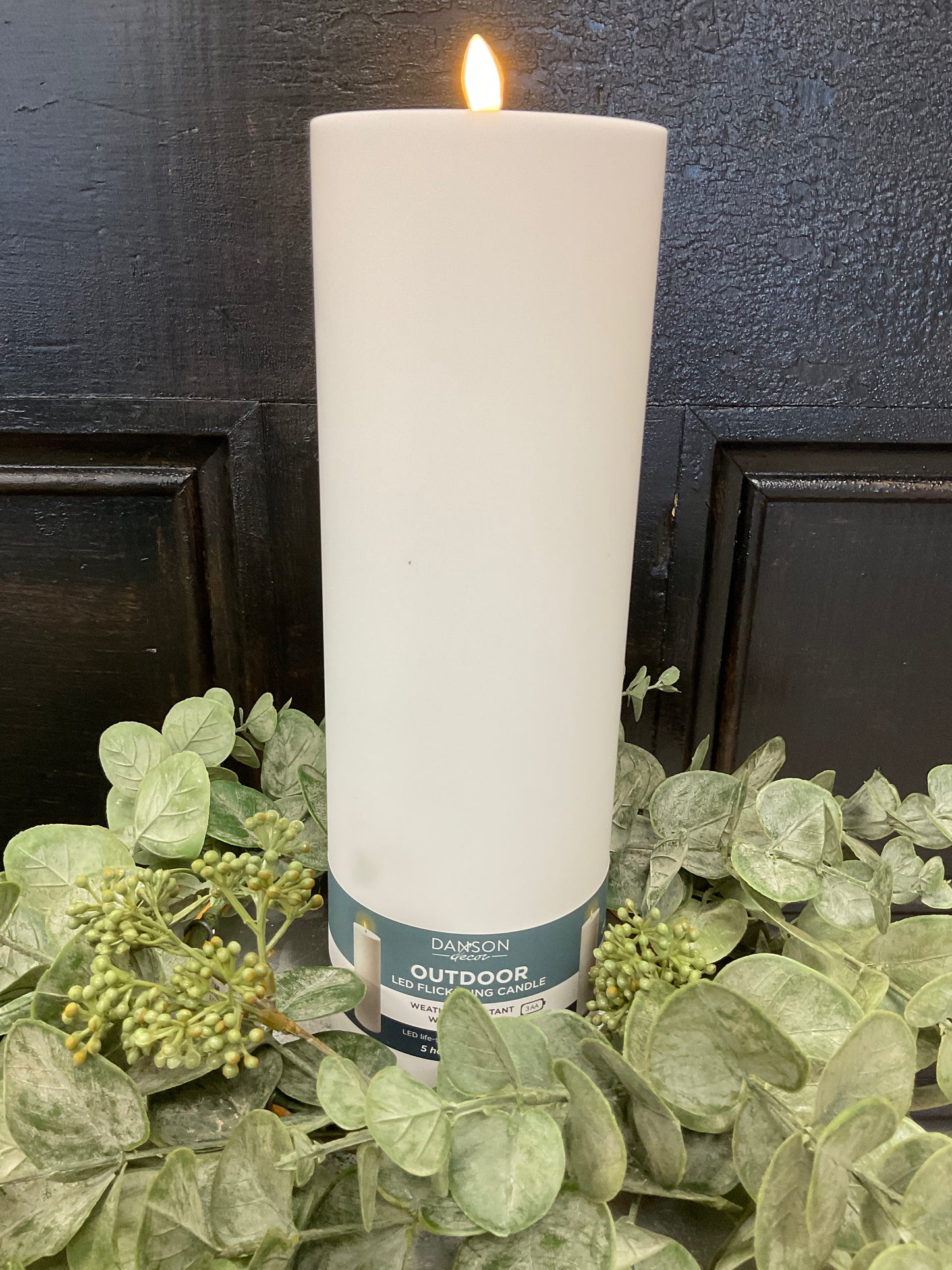 Outdoor Flickering LED Candle