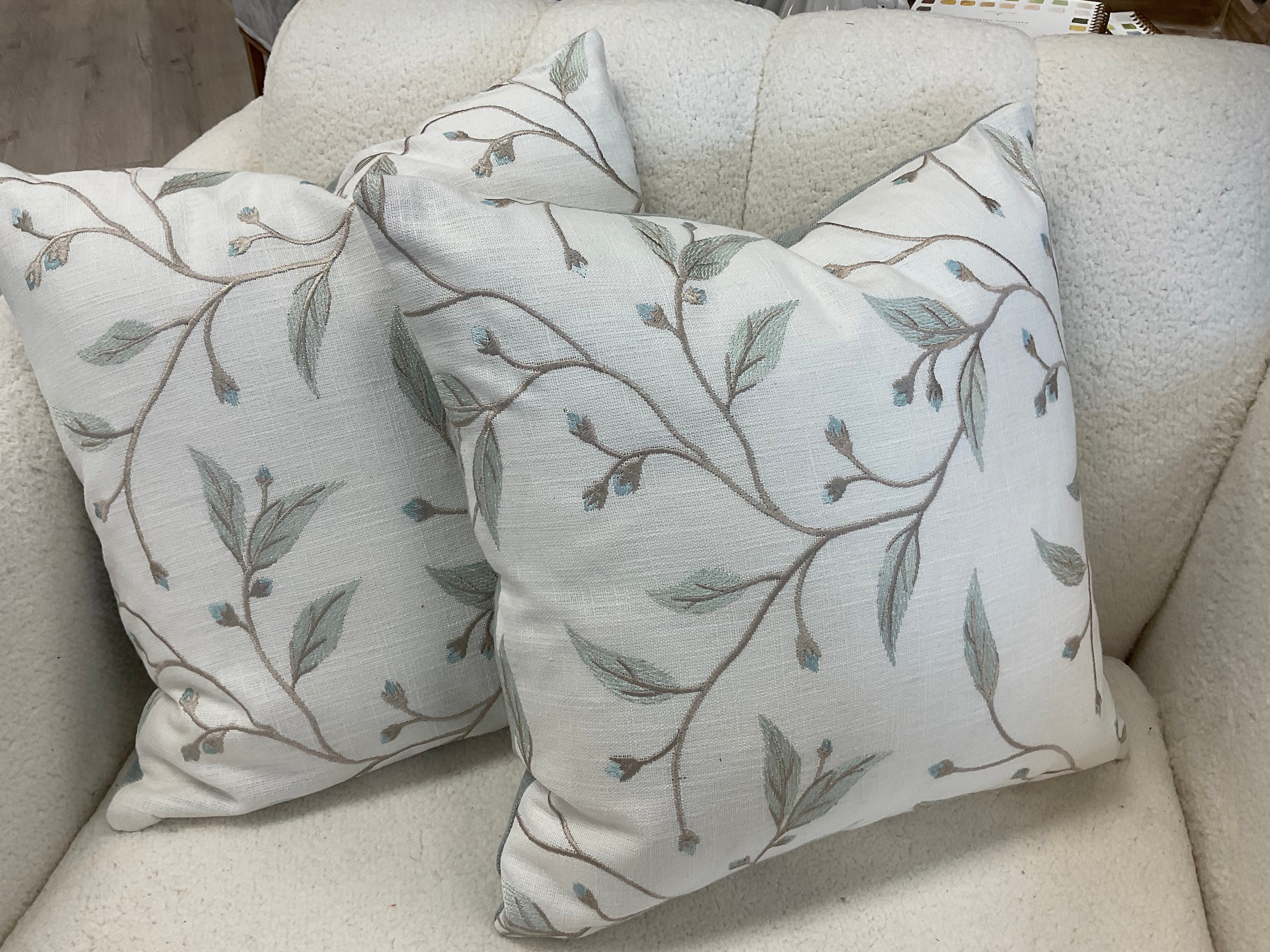 Pacifica Embroidered Cushion Set (of 2)