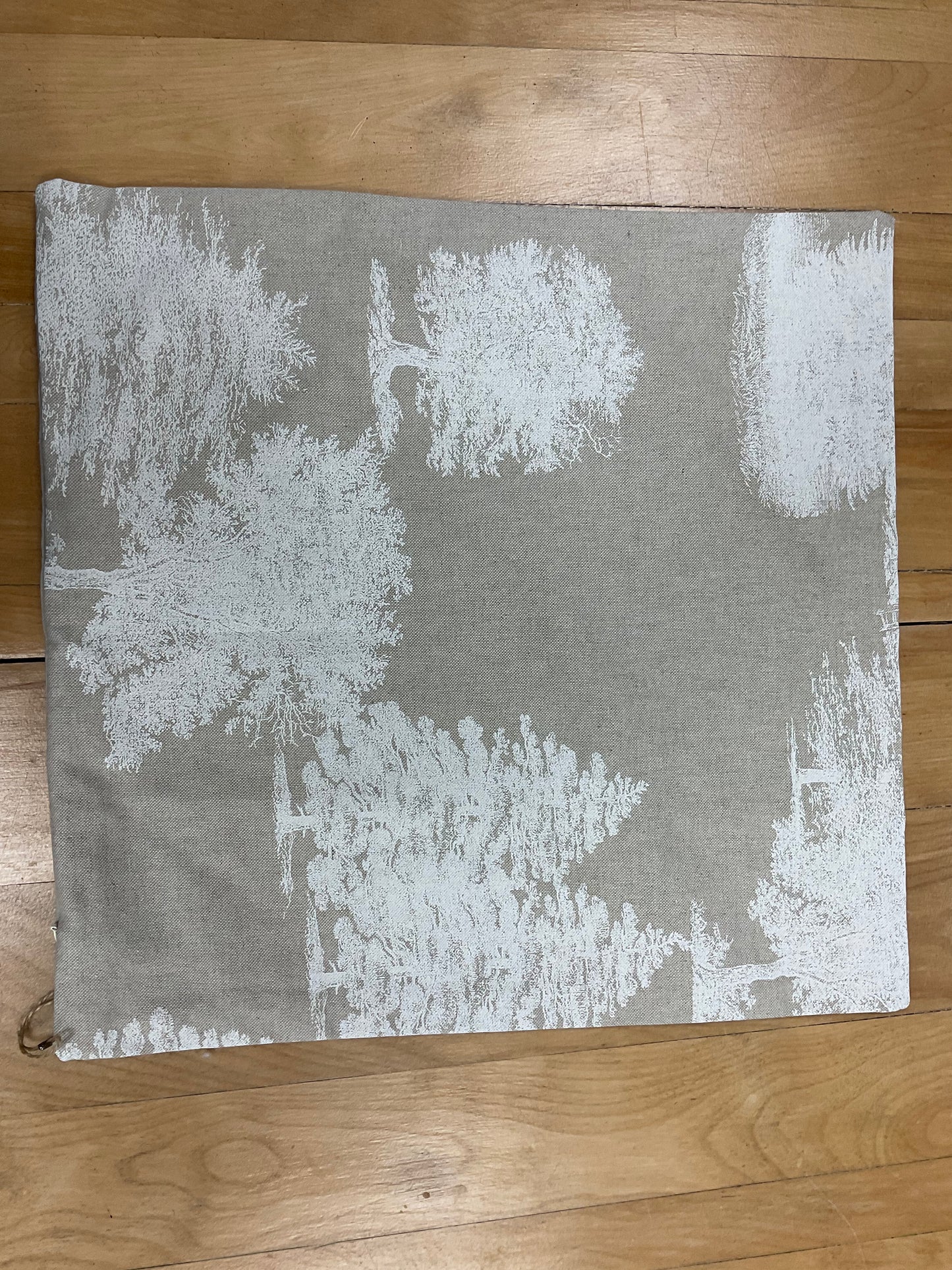 Taupe Woodland Cushion Cover
