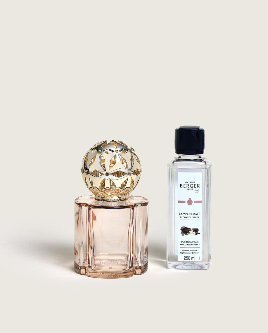 Maison Berger - Pomelis Beige Lamp Gift Set with Vanilla Magnificence