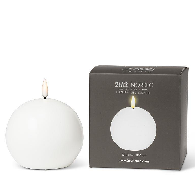 Luxlite Flameless Candle White
