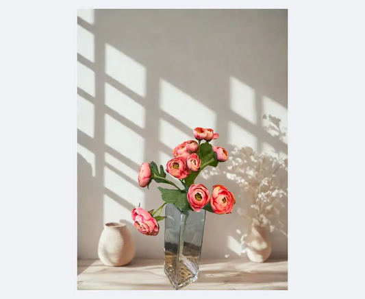Ranunculus Spray 21.5" - Pink