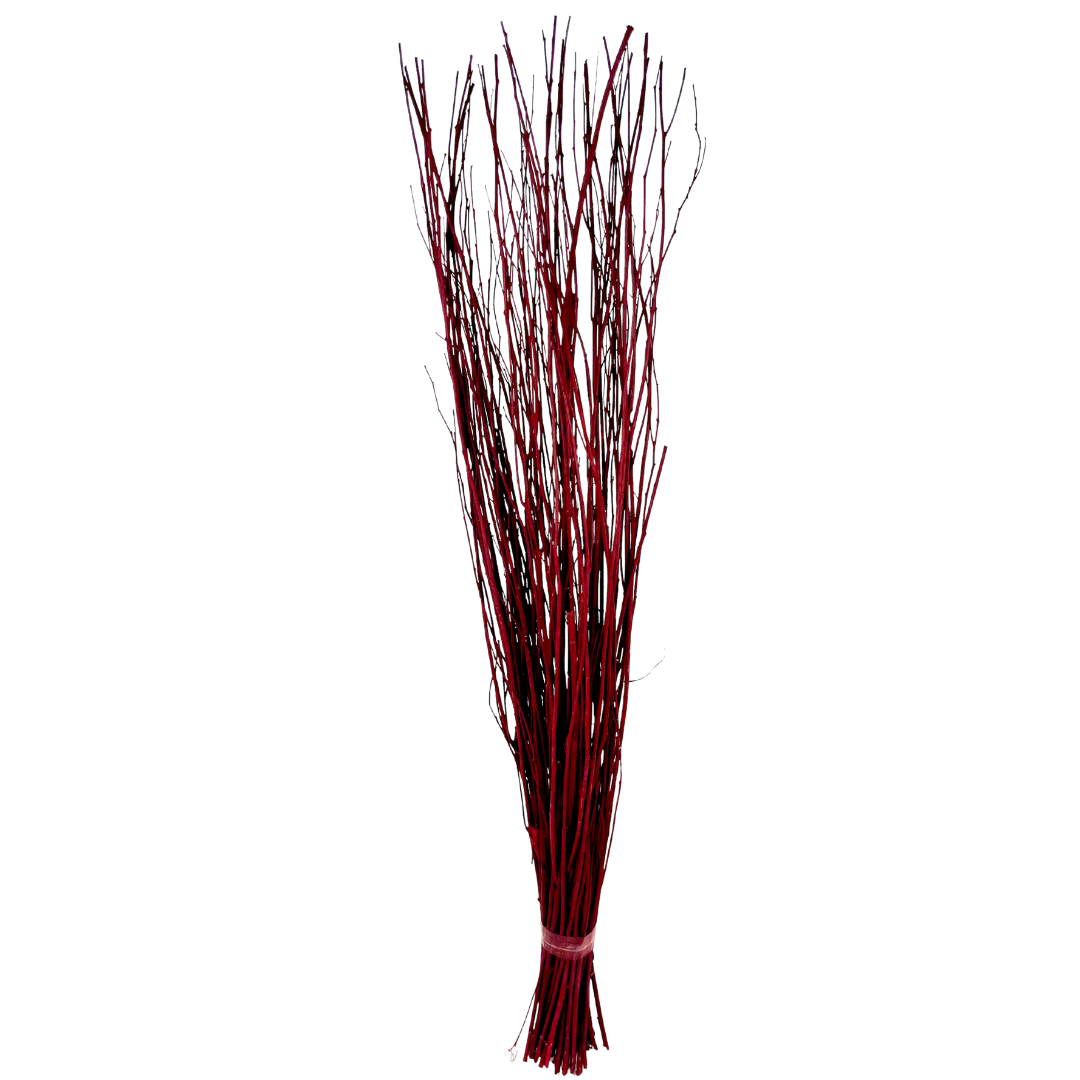 Willow Branches- Burgundy