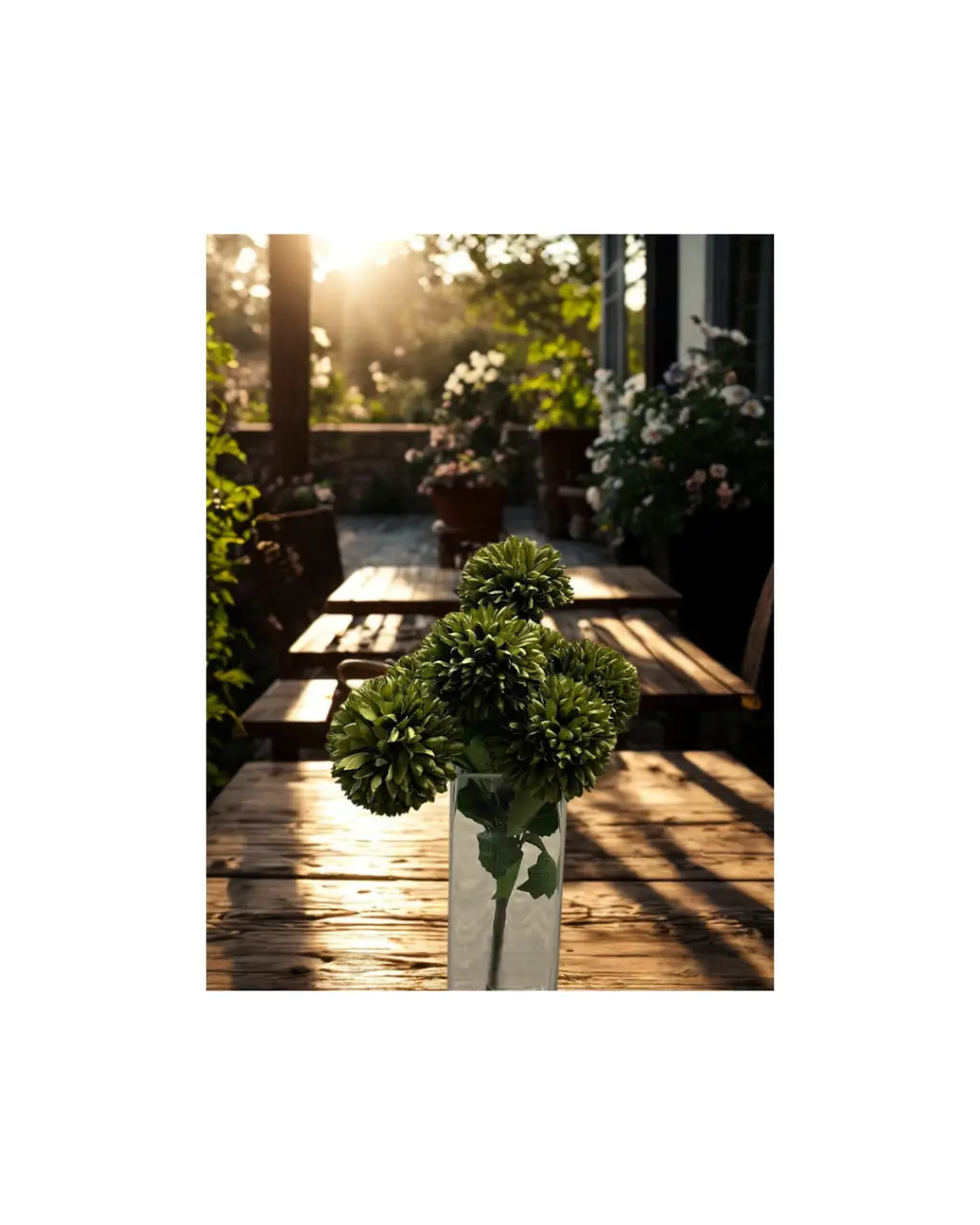 Pom Pom Bush - Green