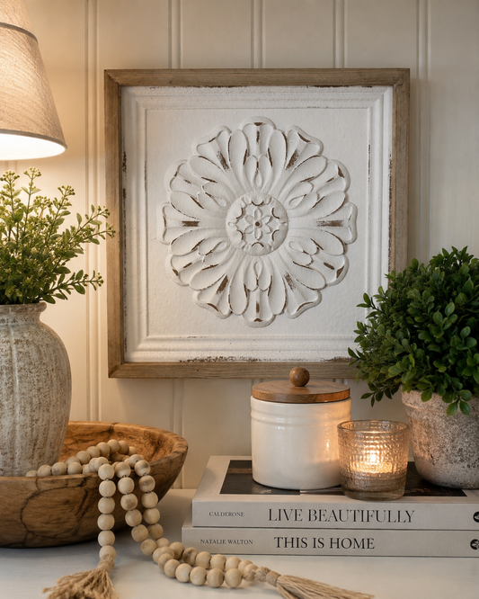 Colette Carved Wall Panel