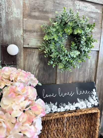 Baby Leaf Eucalyptus Wreath