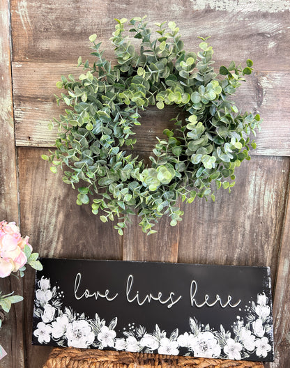 Baby Leaf Eucalyptus Wreath