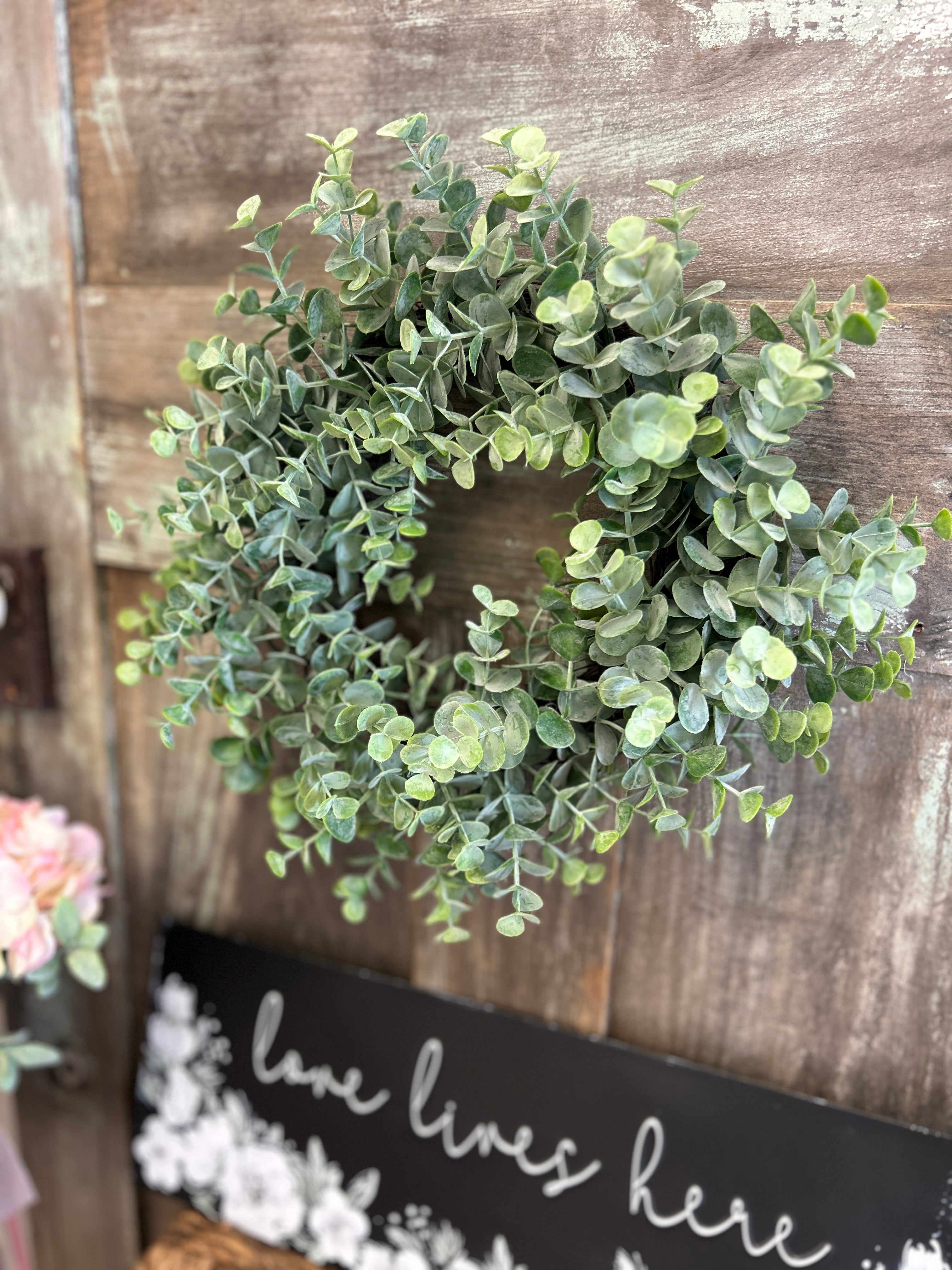 Baby Leaf Eucalyptus Wreath