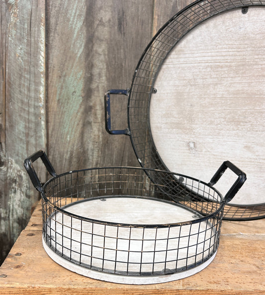 Wired Metal Tray