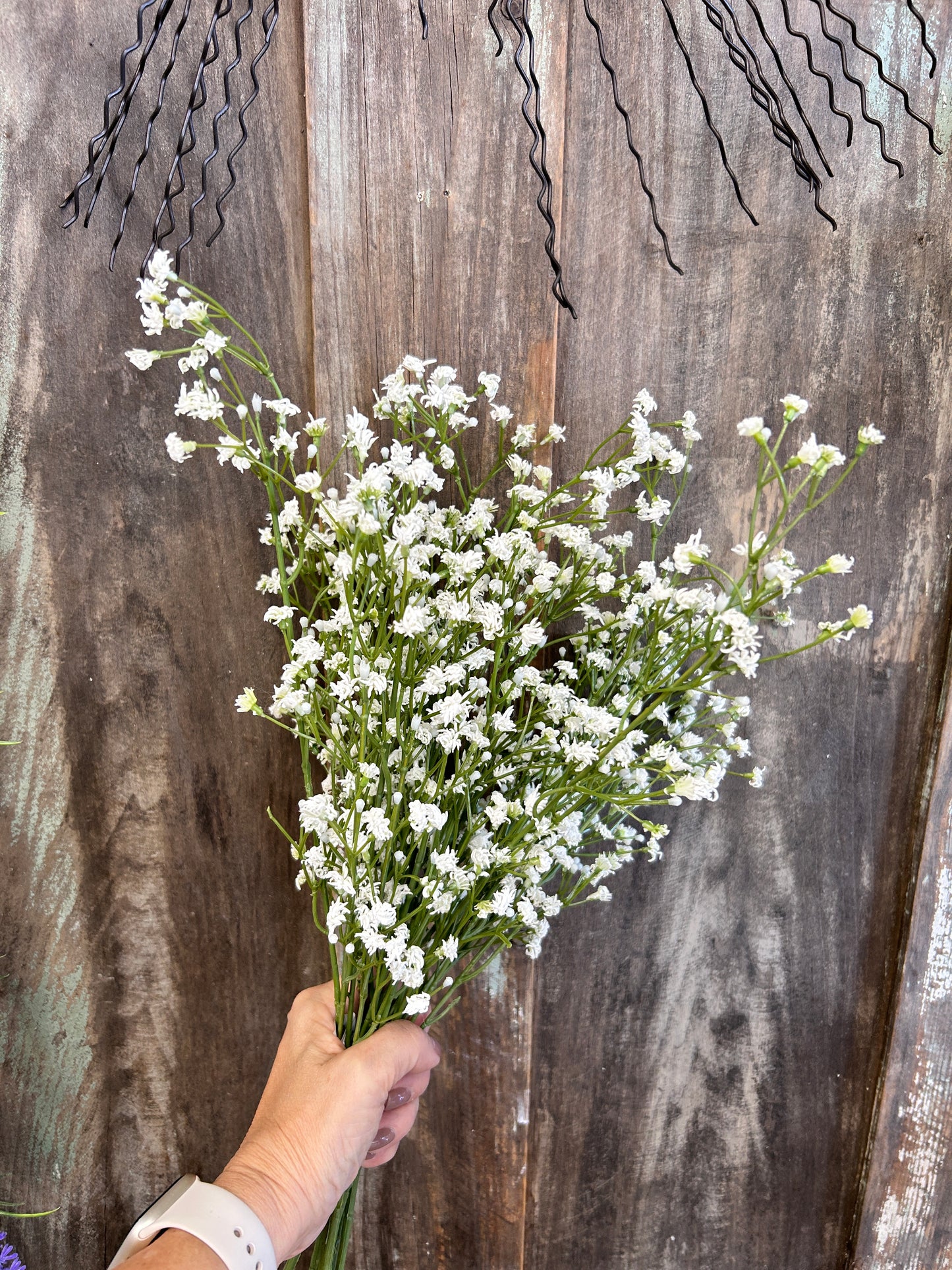 Faux Baby's Breath Stem - 24”
