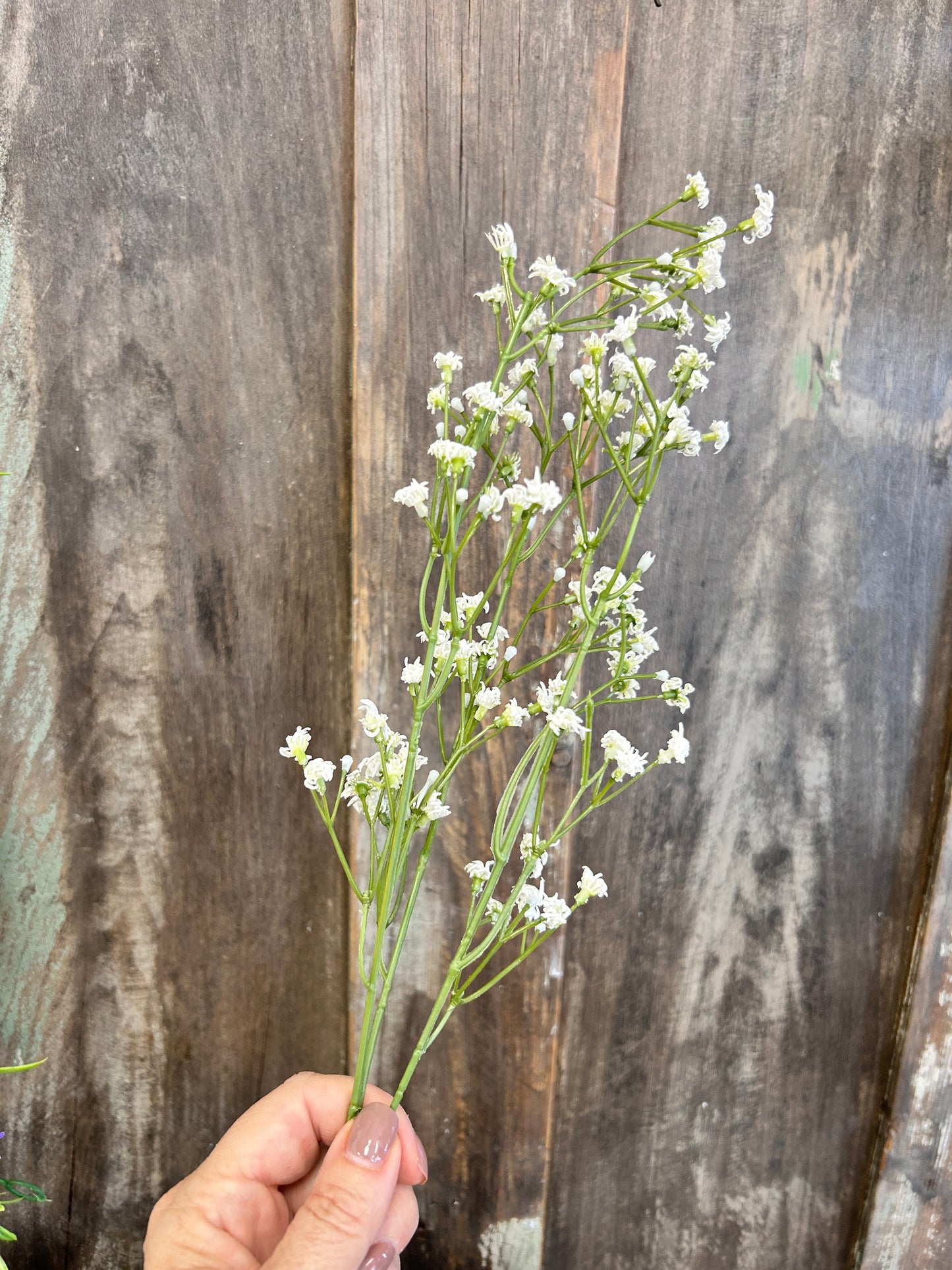 Faux Baby's Breath Stem - 24”