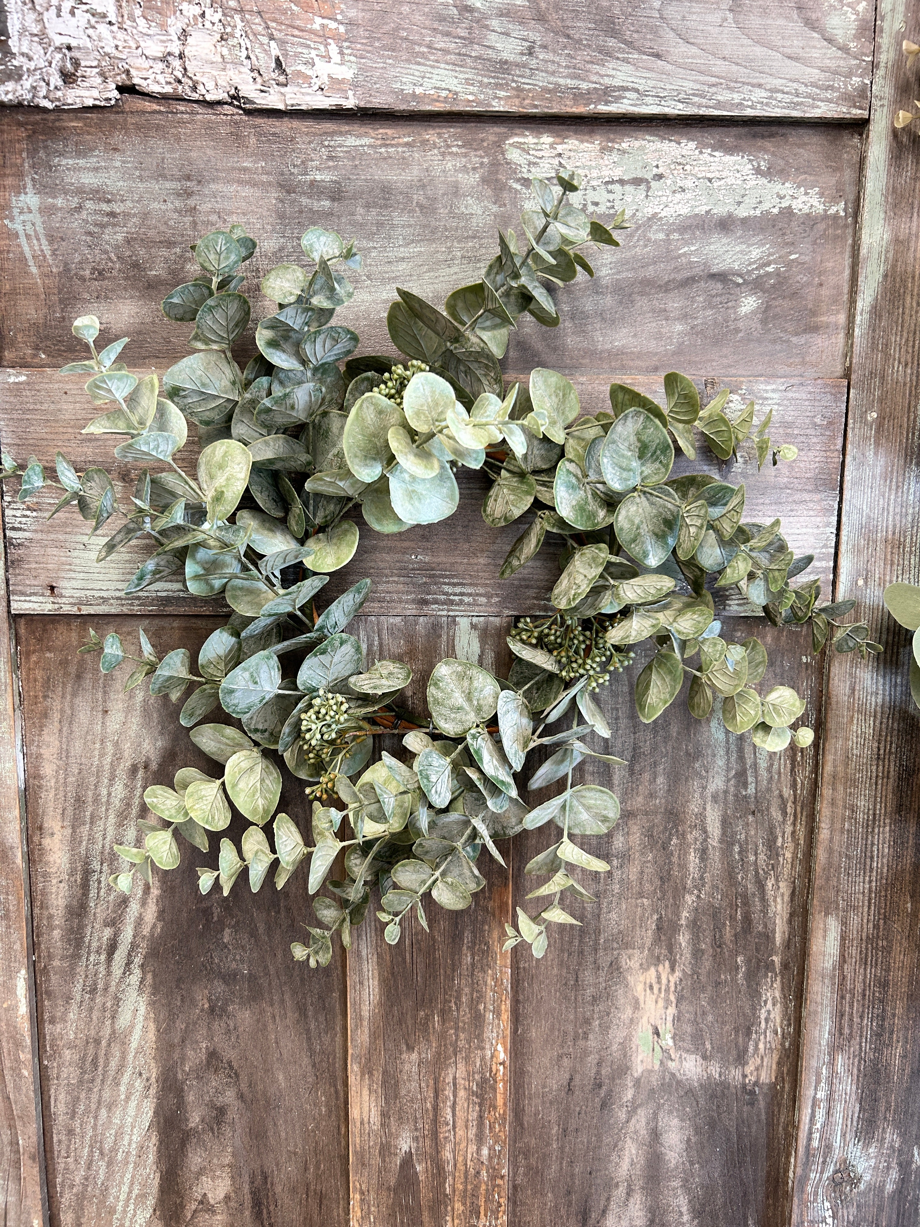 18'' Seeded Eucalyptus wreath