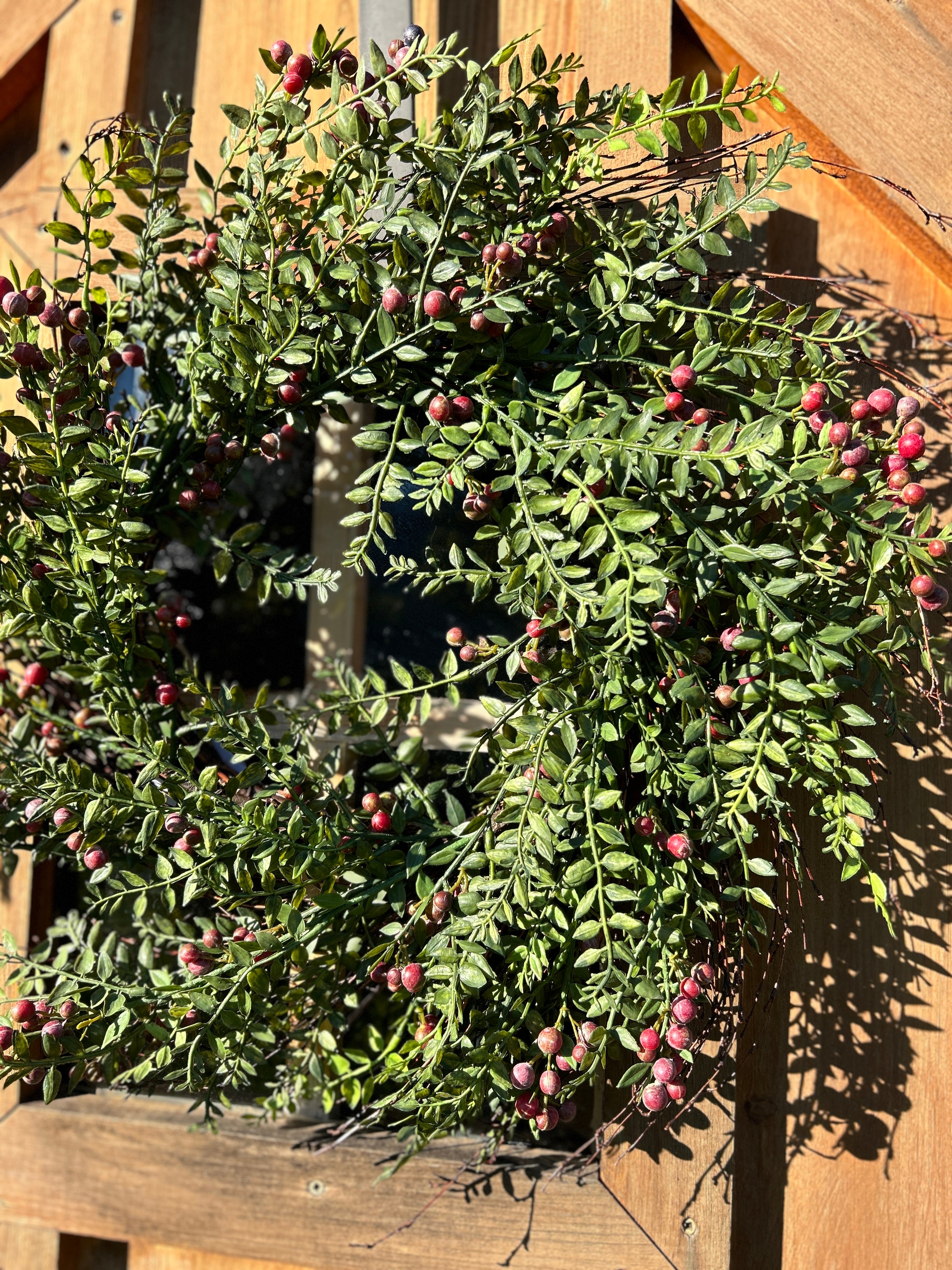 Nandina Berries Wreath