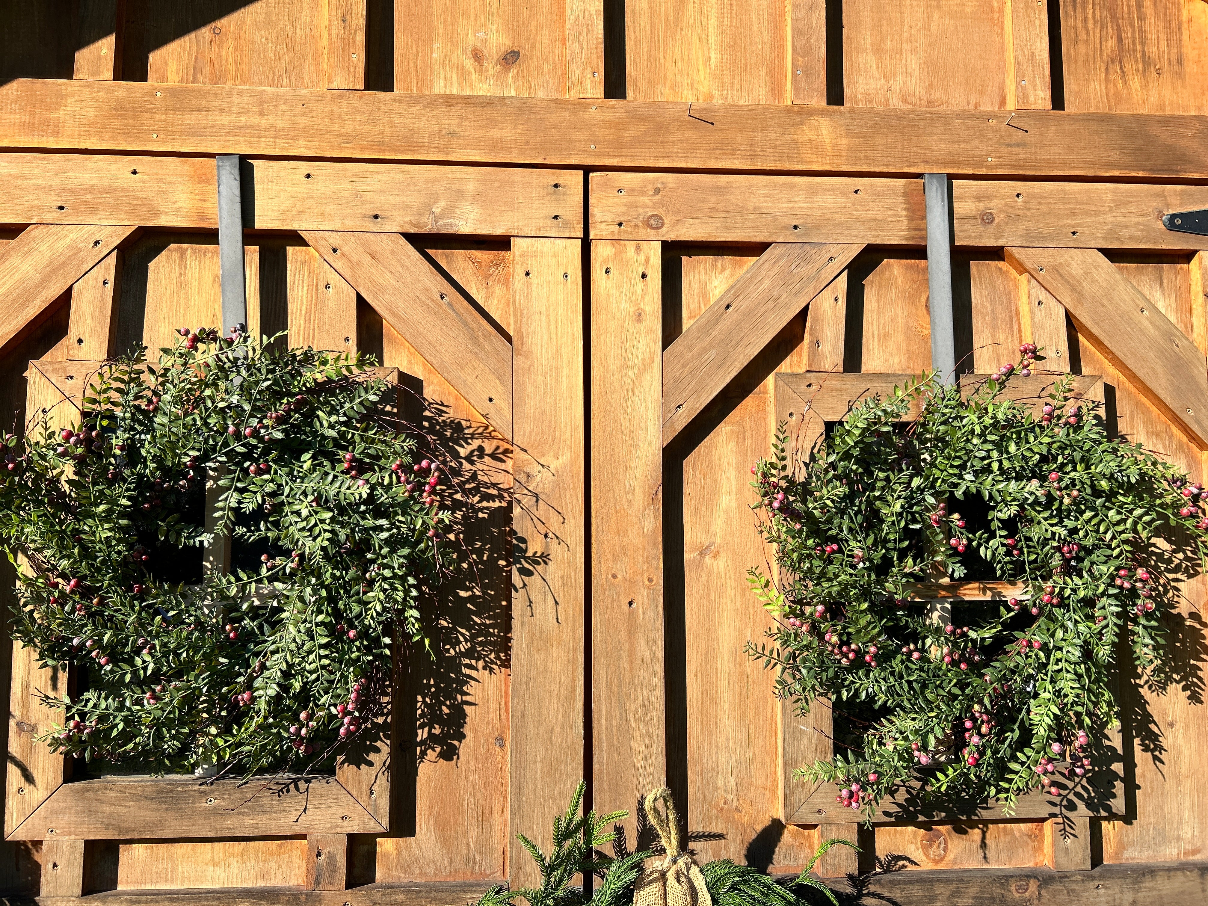 Nandina Berries Wreath