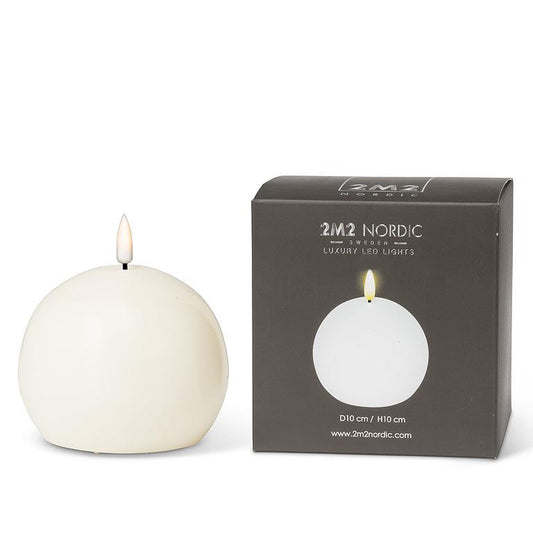 Luxlite Flameless Ball Candle