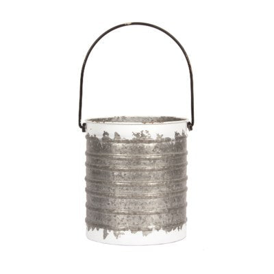 Planter - Metal W/ Handle
