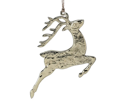 Ornament Hanging Gold Deer