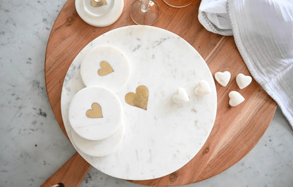 Sweet Heart Marble Board