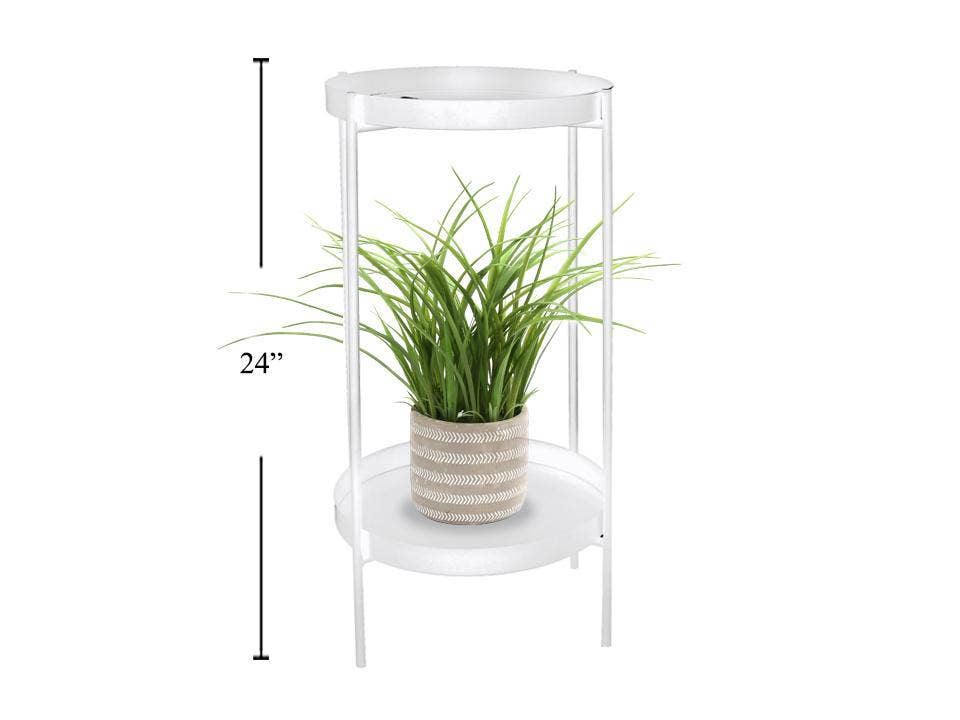 Jones 2-Tier Metal Plant Stand