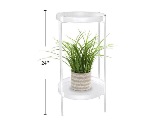 Jones 2-Tier Metal Plant Stand