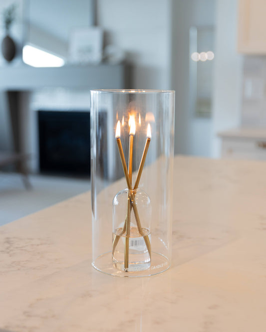 Everlasting Candles - Hurricane Vase