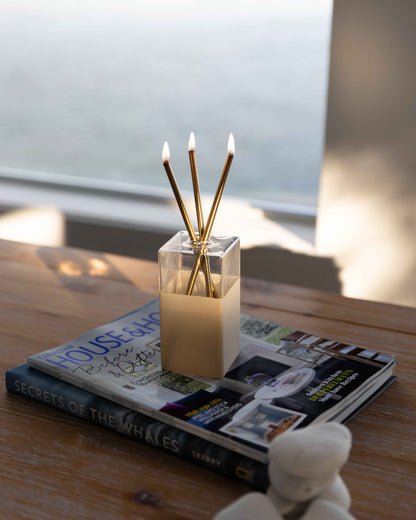 Gold Everlasting Candles - Made in Canada