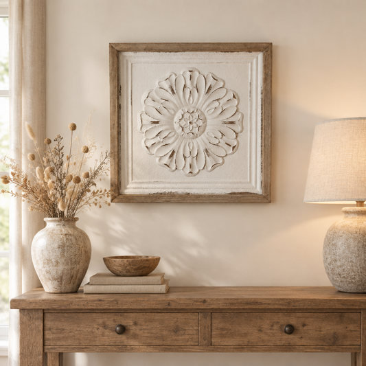 Colette Carved Wall Panel