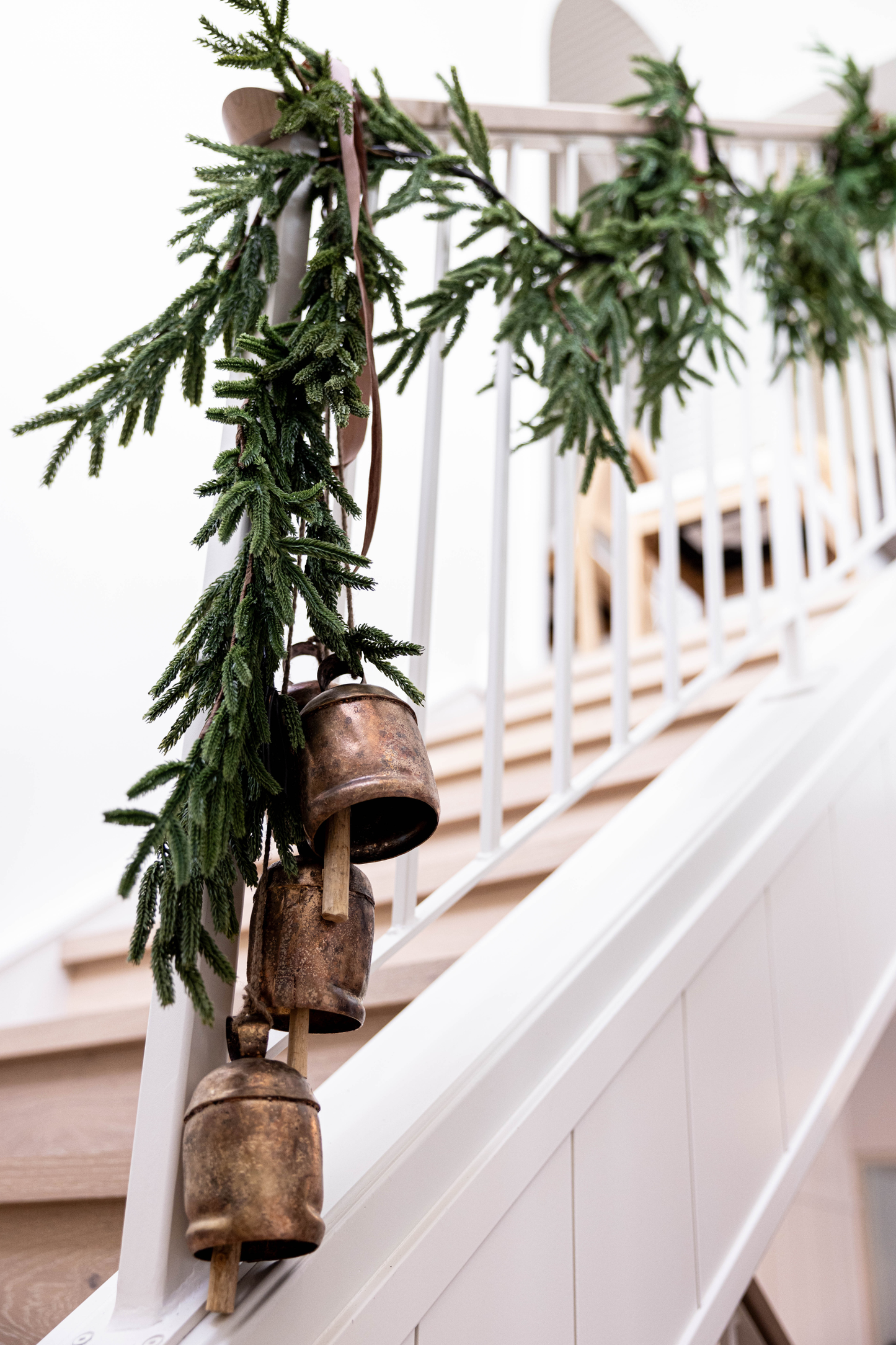 Norfolk Pine Christmas Garland Real Touch By Luxe B Co. 15ft