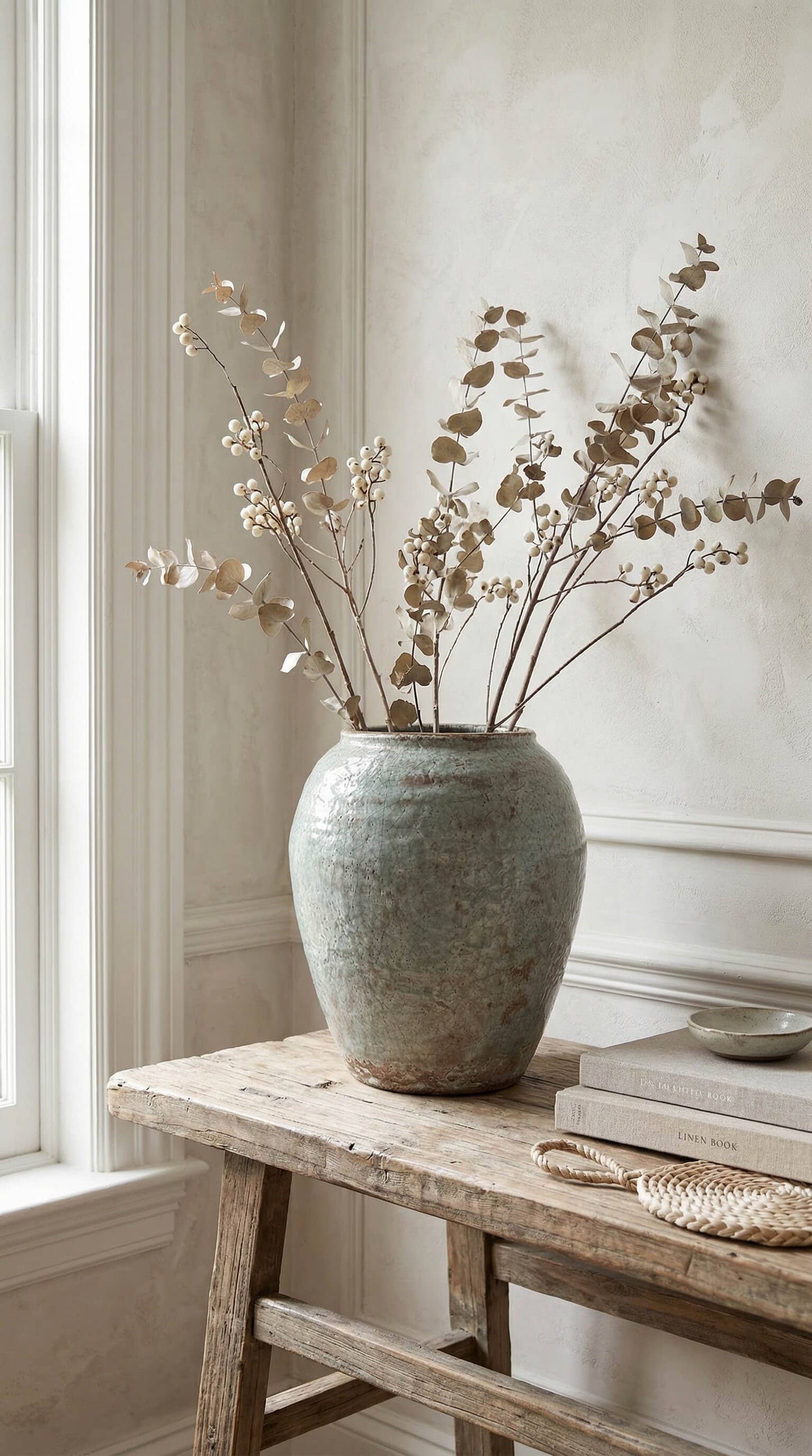 Luna Vintage Ceramic Vase