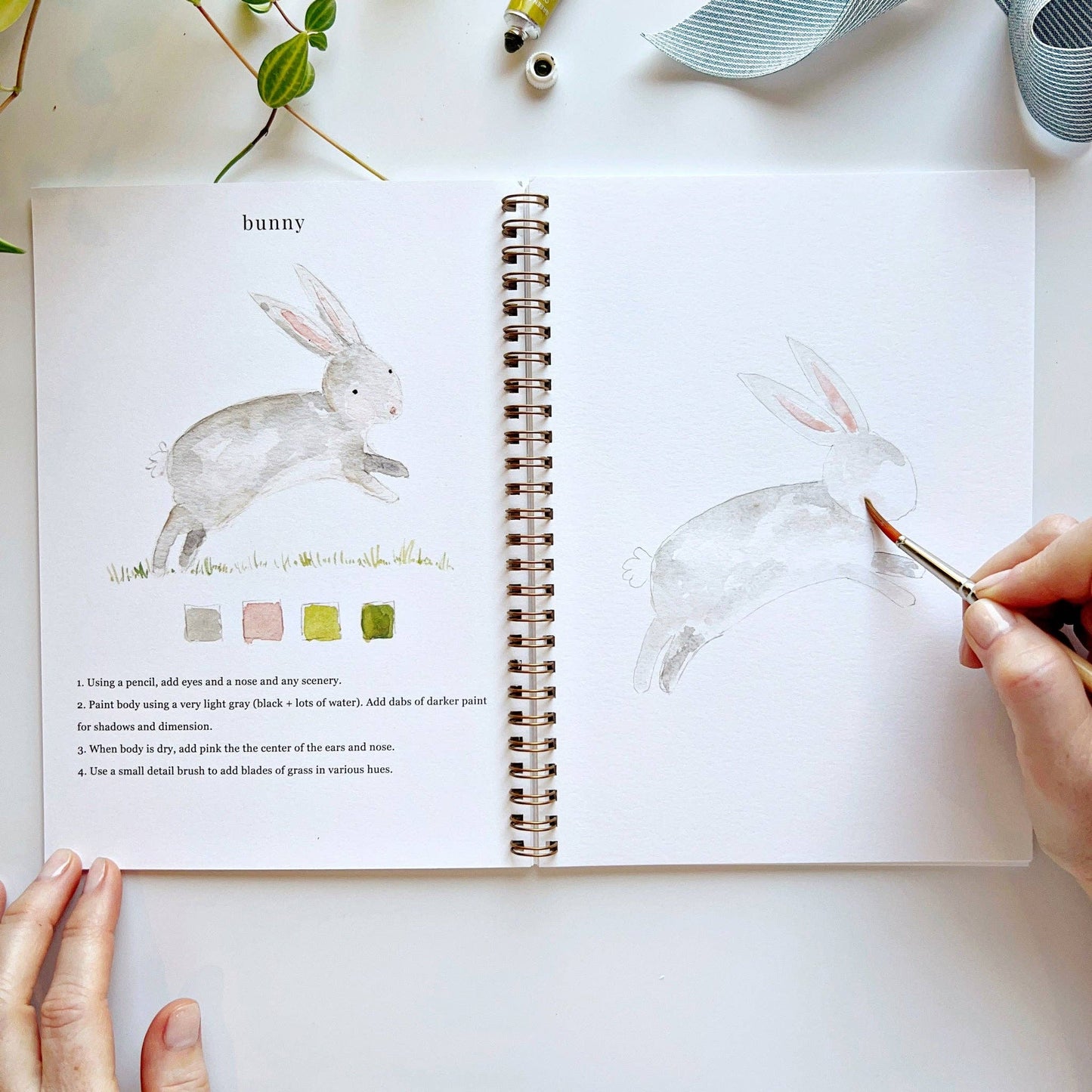 Emily Lex Watercolor Animal Workbook