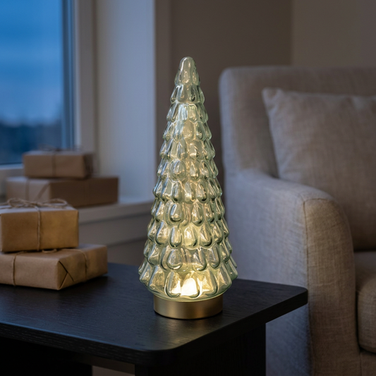 Sylvie Glass LED Tree