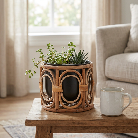 Boco Rattan Pot