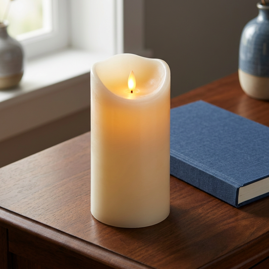 Flameless LED Candle - white