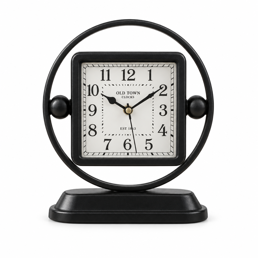 Old Town Table Clock