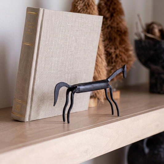 Black Iron Decorative Horse