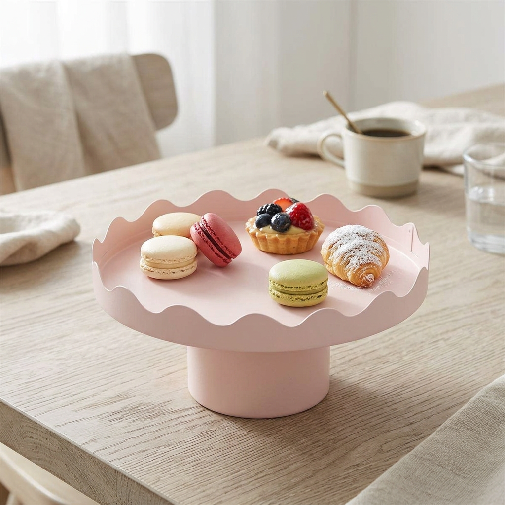Confetti Pink Pedestal Stand