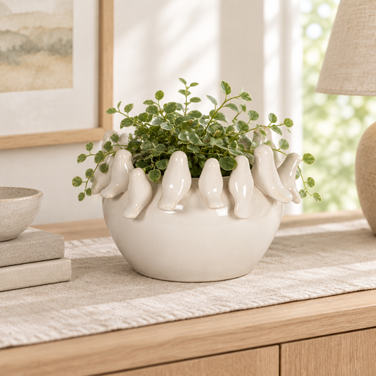 The Birdie Pot | Ceramic Planter