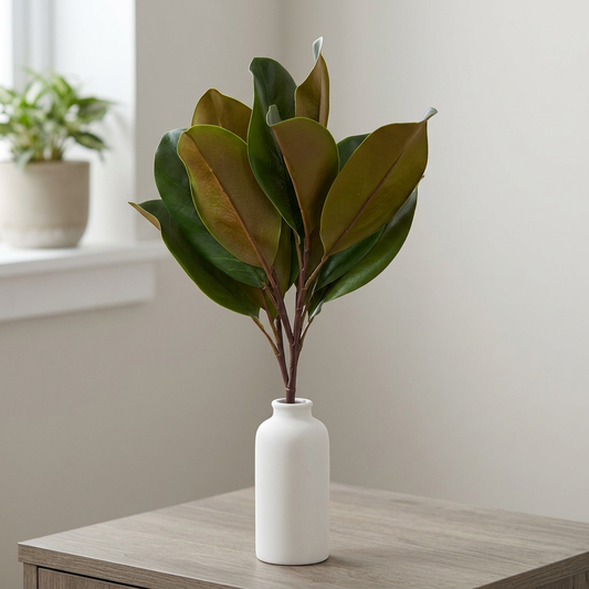 UV Protected Magnolia Leaf Stem