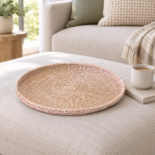 Simone Seagrass Tray Large