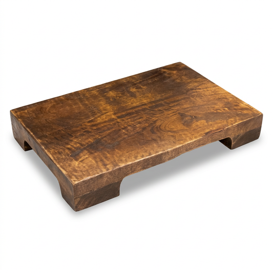 Brown Smoke Wood Riser