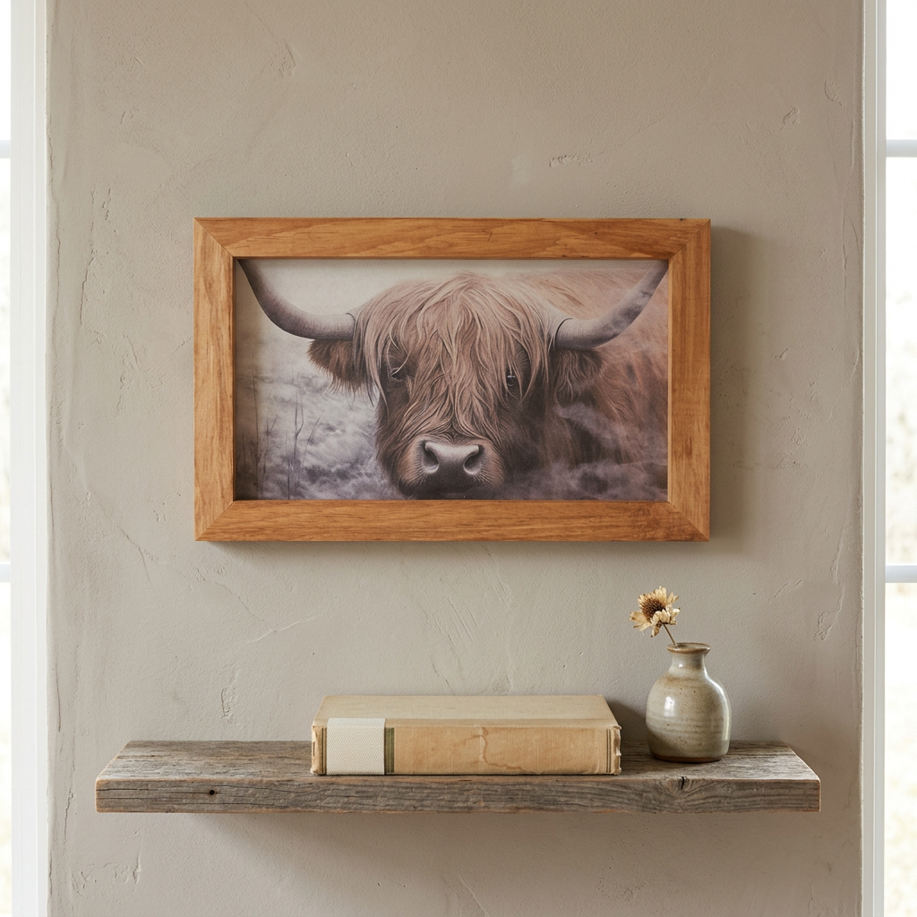 Woolly Cow Print