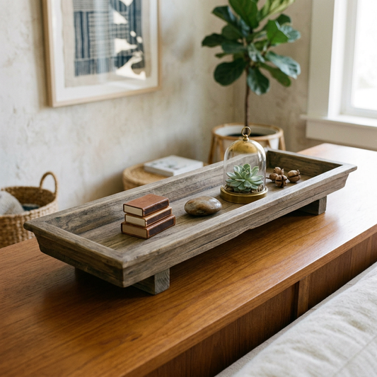 Vernon wood Display Tray