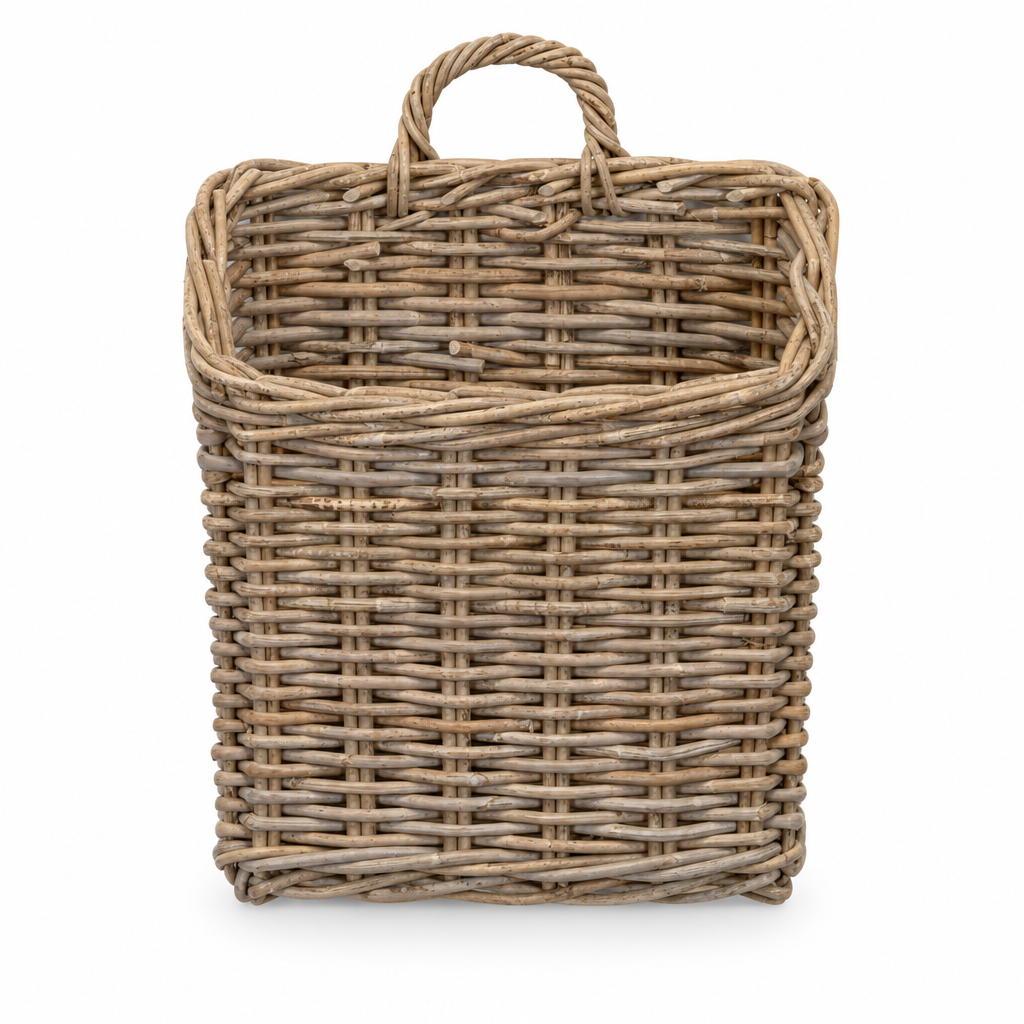 Kubu Rectangular Wall Basket