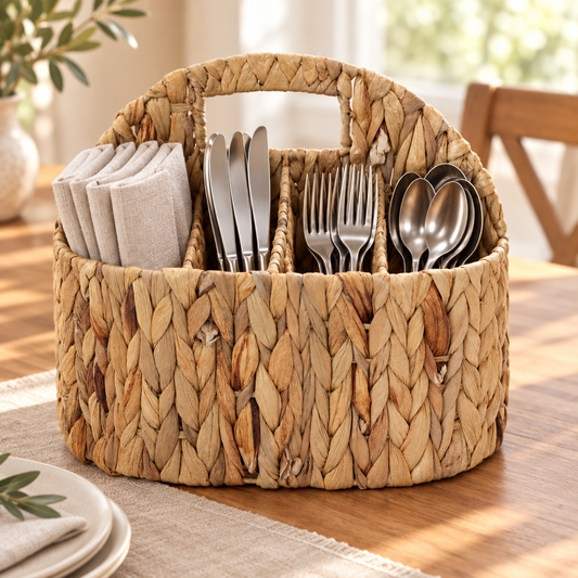 Woven Caddie Basket