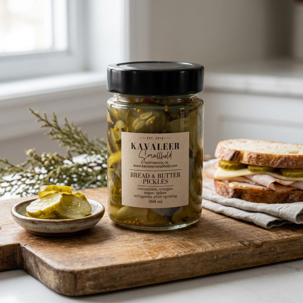 Kavaleer Bread and Butter Pickles