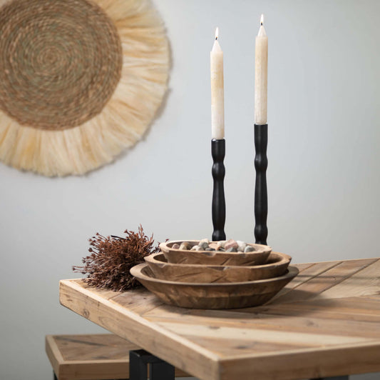 Wooden Oblong Dough Bowl