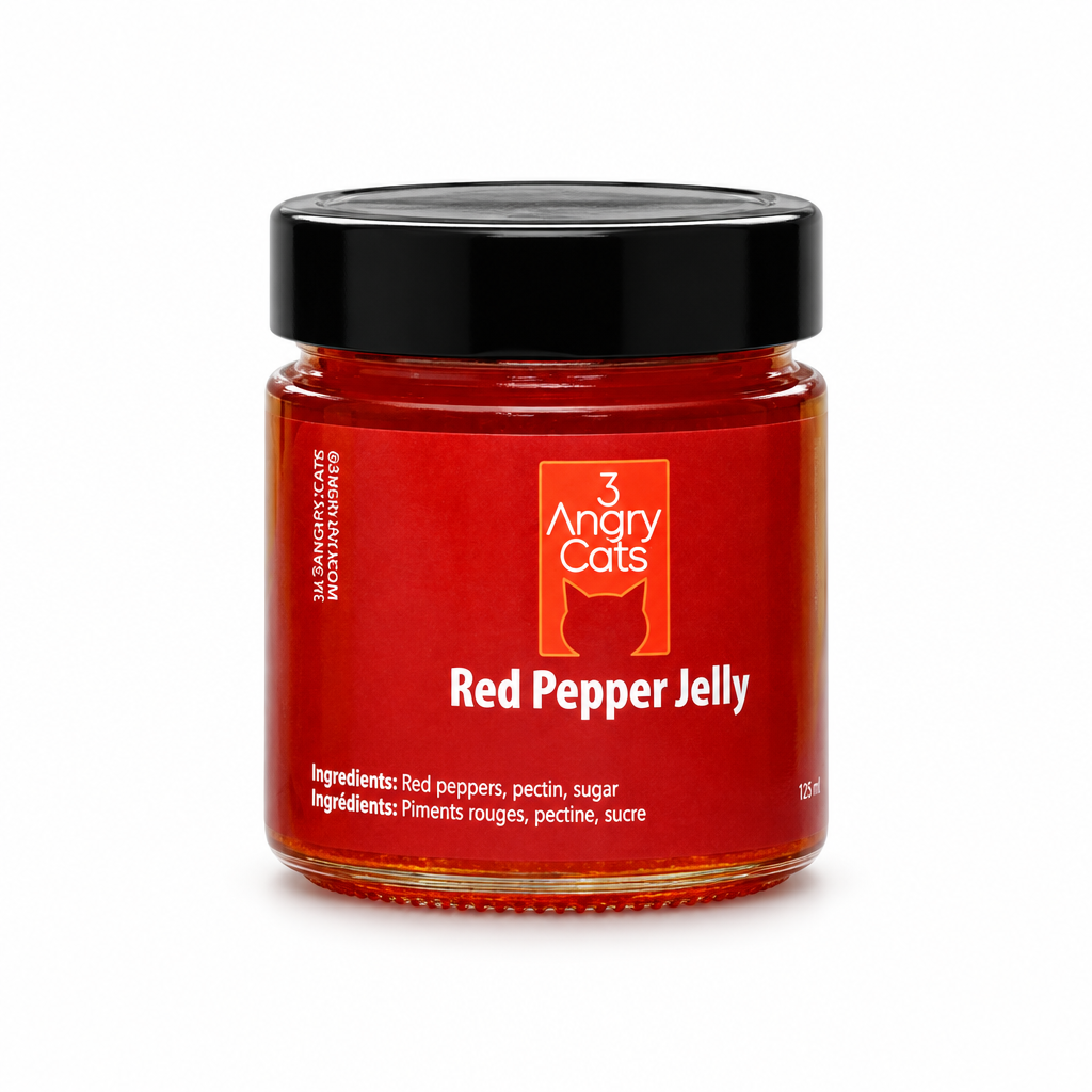 3 Angry Cats Red Pepper Jelly with a kick🔥